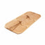 Platou lemn dreptunghiular cu 3 compartimente 65x26x2.5cm pentru servit