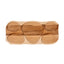 Platou lemn dreptunghiular cu 5 compartimente 63x28x2.5 cm pentru servit