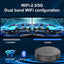 Player TV Stick Ultra HD, Telecomanda vocala, Kit de actualizare Smart TV Plug and Play, configurare sistem karaoke acasa, negru