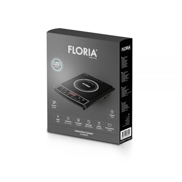 Plita cu inductie 1500W, 8 trepte de putere, oprire automata, timer 4 ore