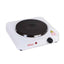 Plita electrica 1 ochi cu termostat reglabil 5 trepte, 1500W, alb