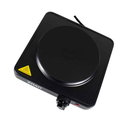 Plita electrica 1 ochi, termostat reglabil 5 trepte, 1500W, negru