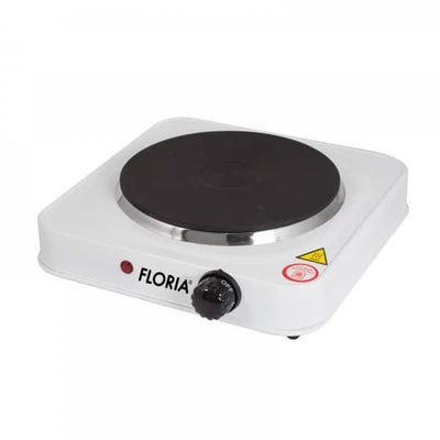 Plita electrica cu 1 ochi, termostat reglabil, putere 1500W, culoare alba