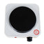 Plita electrica cu un ochi, 1000W, termostat, alb, control mecanic