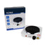Plita electrica cu un ochi, 1000W, termostat, alb, control mecanic