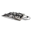 Plita incorporabila gaz GPL sau natural, 4 ochiuri, inox, 7.35 KW