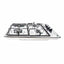 Plita incorporabila inox, GPL/GN, 3 arzatoare + 1 electric 1000W, aprindere electrica