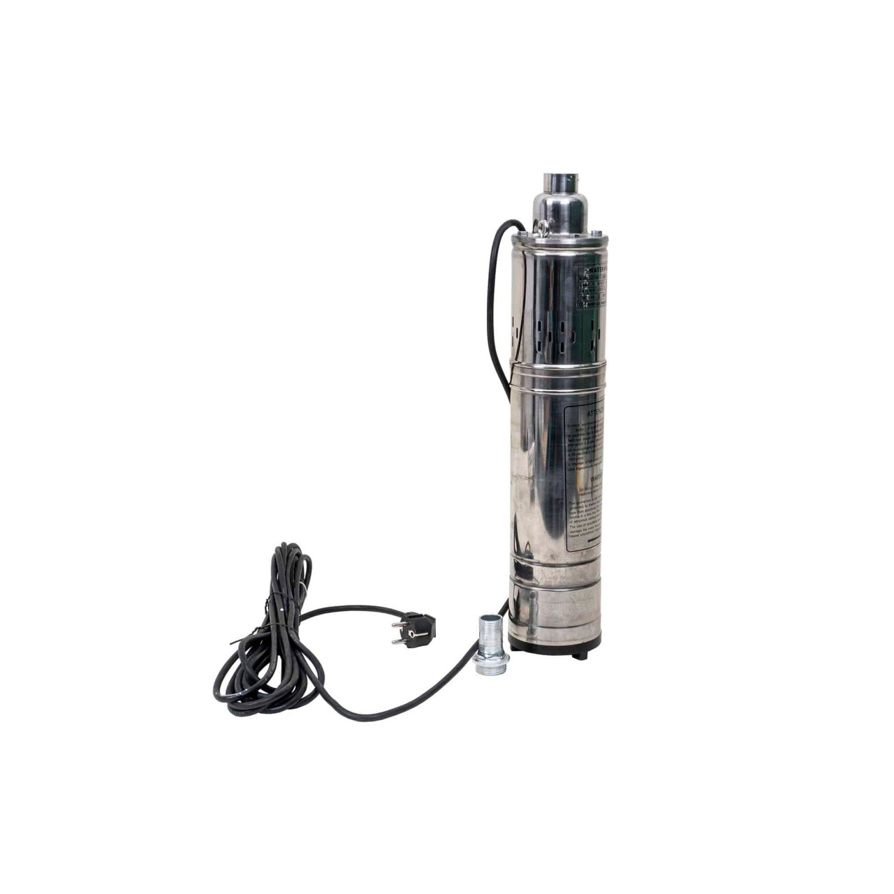 Pompa de apa QGD3-120-1.1, putere 1.1 kW, inaltime maxima 120 m, inox