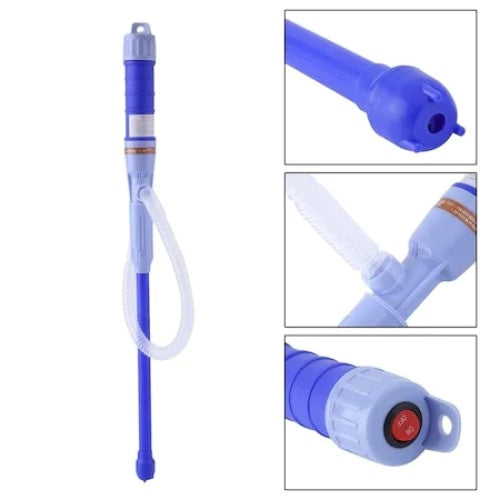 Pompa electrica FOXMAG24, pentru transfer lichide, cu baterii, capacitate 6l/min, 55 cm lungime furtun de distributie
