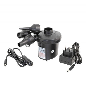 Pompa electrica portabila, Alimentare 12V/230V, 50W cu 3 varfuri de umflare