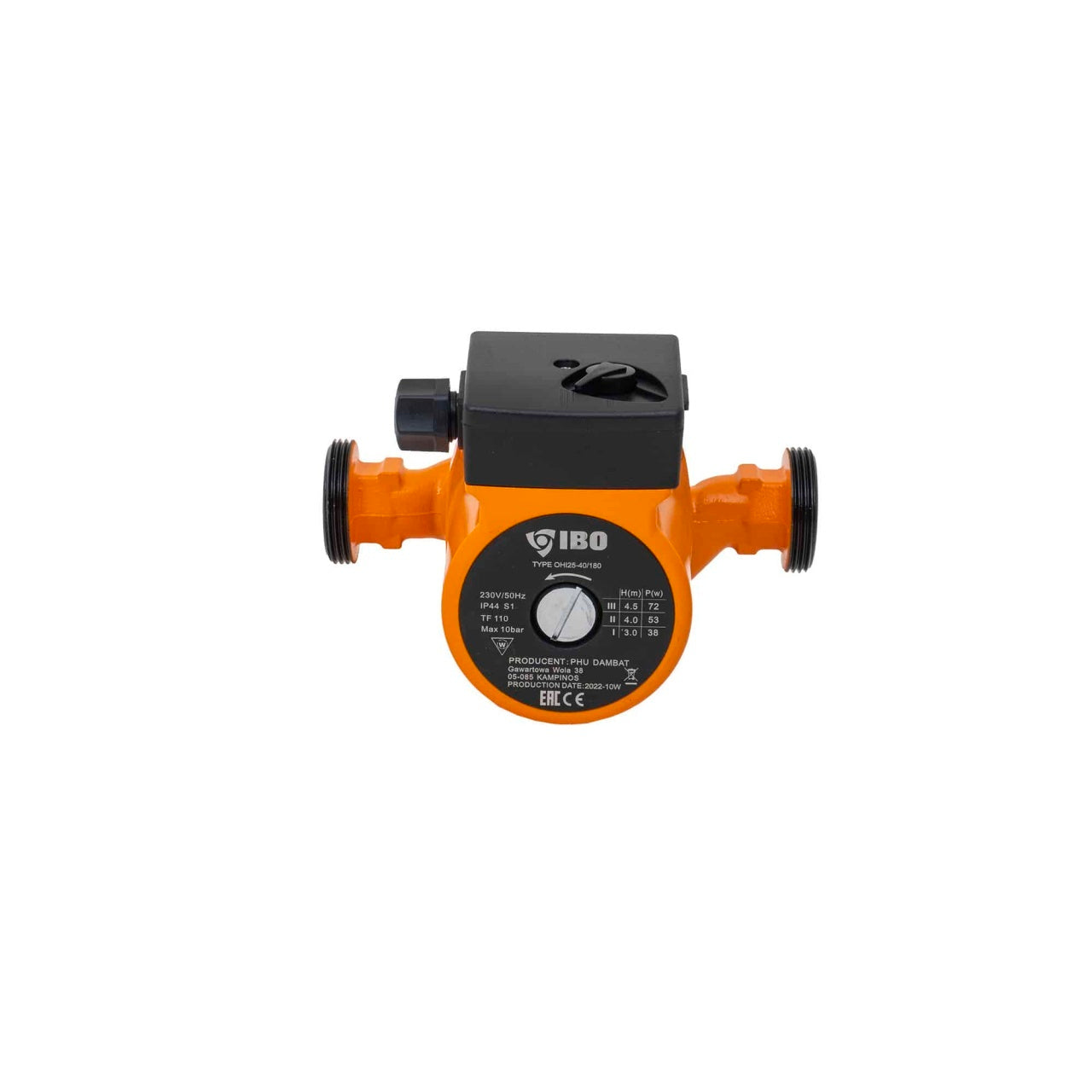Pompa recirculare centrala AMG 25-40-180, alimentare 220-240V, IP44