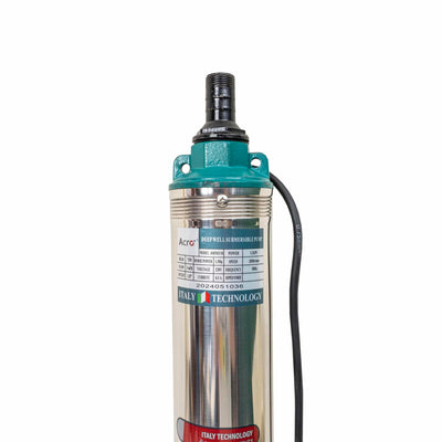 Pompa submersibila din inox, 1100W, cablu 1.5m, pentru apa curata
