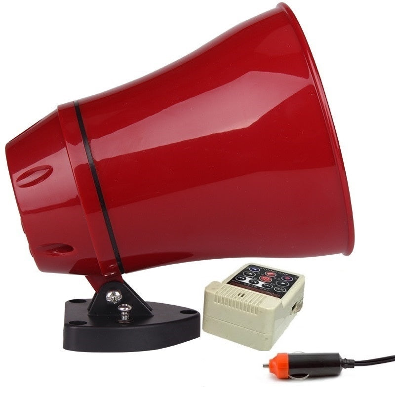 Portavoce auto cu inregistrare si slot USB, card, radio FM, 25W, adaptor 12V inclus, model CA-130AM