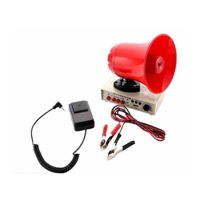 Portavoce auto, FOXMAG24, putere 25 W, prindere magnetica, microfon detasabil, USB
