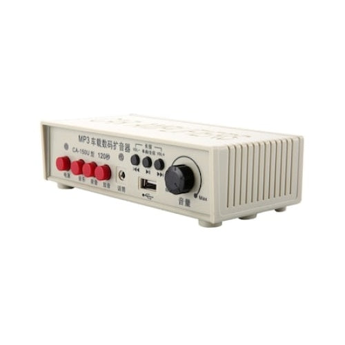 Portavoce auto, FOXMAG24, putere 25 W, prindere magnetica, microfon detasabil, USB