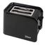 Prajitor de paine 2 felii, 7 nivele prajire, 750W, negru