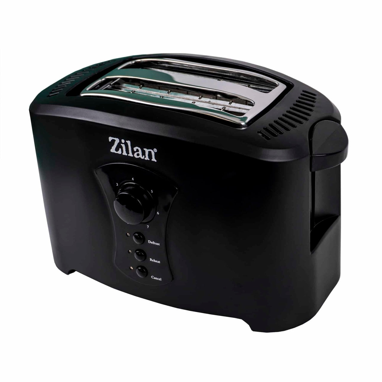 Prajitor de paine 2 felii, 7 trepte rumenire, 750 W, LED indicare