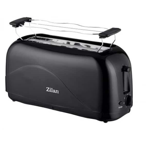 Prajitor de paine 4 felii, 7 trepte de prajire, putere 1300W, culoare negru