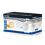 Prajitor de paine 700W, 2 felii, 7 nivele temperatura, buton oprire, carcasa inox alb