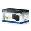 Prajitor de paine 700W, 7 trepte prajire, 2 felii, carcasa inox negru