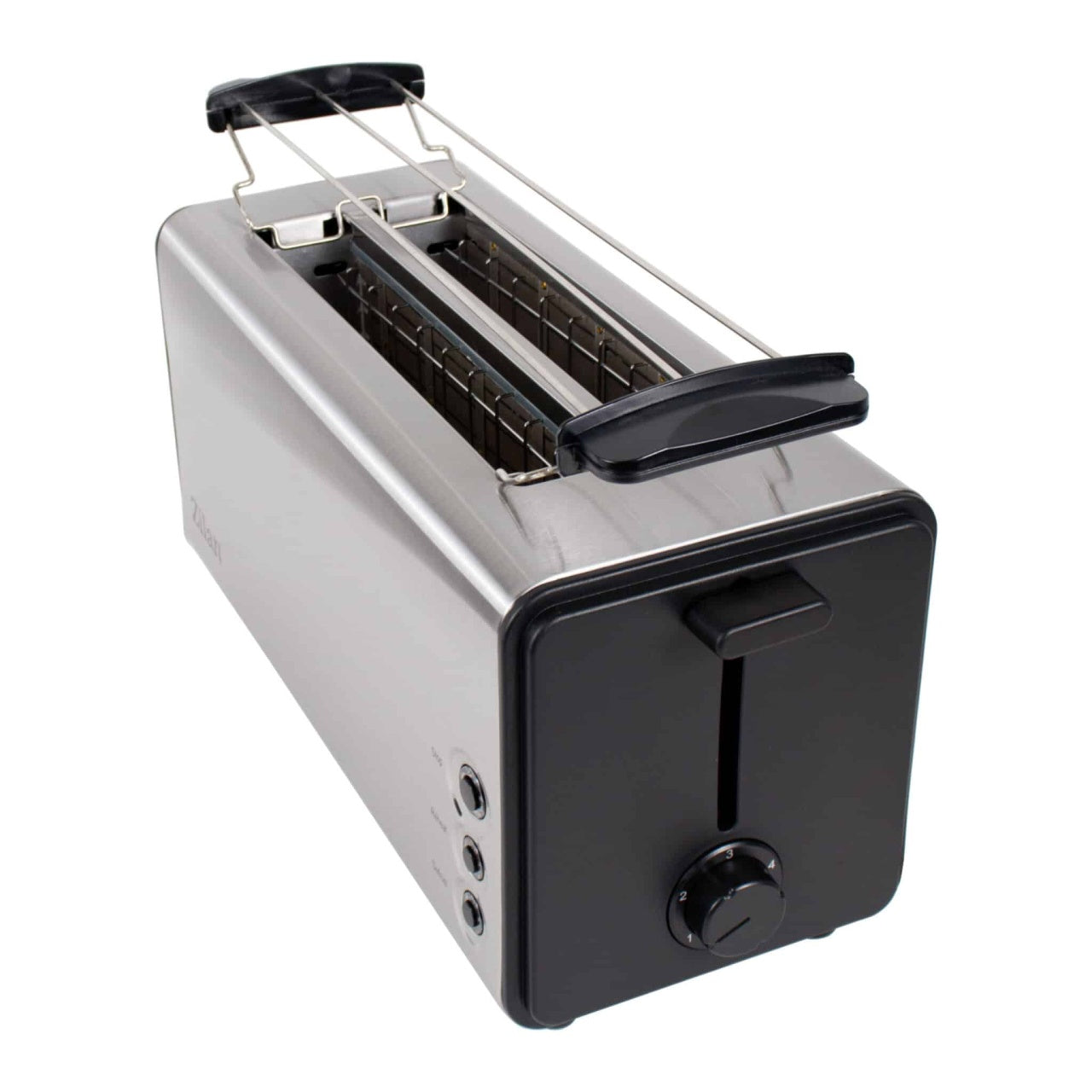 Prajitor de paine inox 1300W, 4 felii, long slot, functie dezghetare