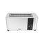 Prajitor de paine inox cu ecran digital, 2 fante si 7 trepte de prajire, 1400W