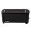 Prajitor de paine long slot 4 felii 1300W negru cu 6 niveluri de rumenire