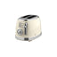 Prajitor RETRO cu 6 trepte prajire, putere 850W, indicator luminos crem
