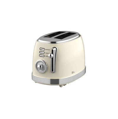 Prajitor RETRO cu 6 trepte prajire, putere 850W, indicator luminos crem