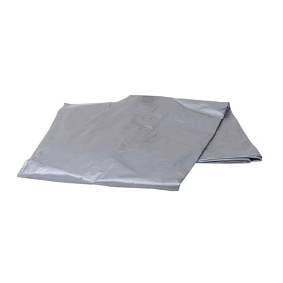 Prelata impermeabila UV 10x12m, 130gr/mp, argintiu, cu inele de prindere