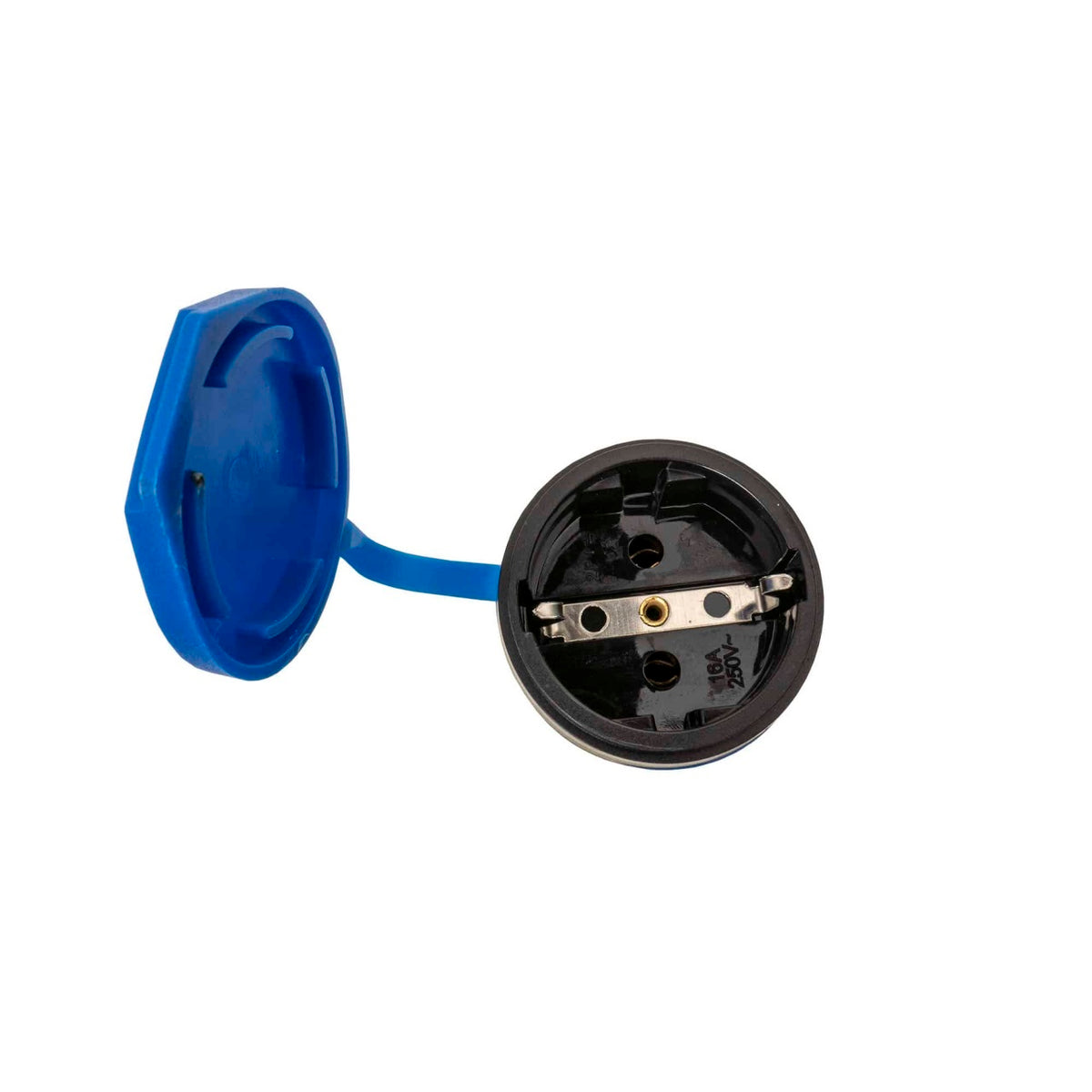 Prelungitor cauciucat exterior, 16A, 250V, 1 locas, fara cablu