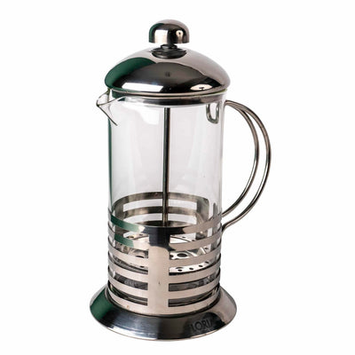 Presa cafea cu piston filtrant din inox, capacitate 600 ml, infuzor sticla