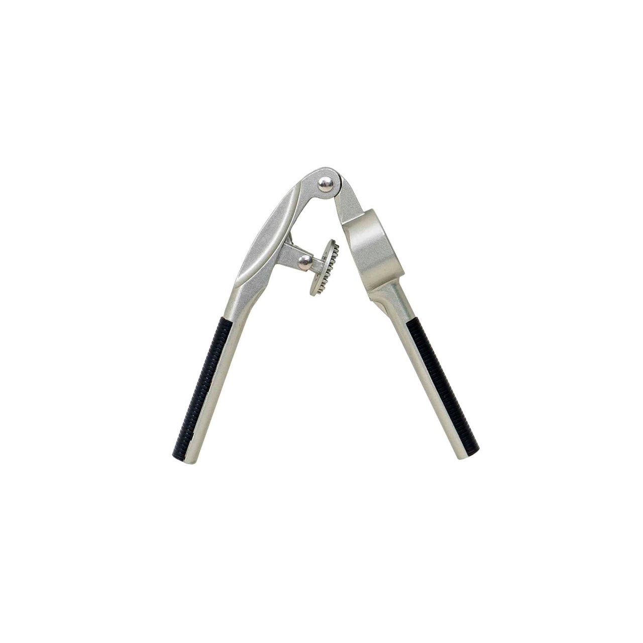 Presa usturoi inox, 16 cm, argintiu si negru