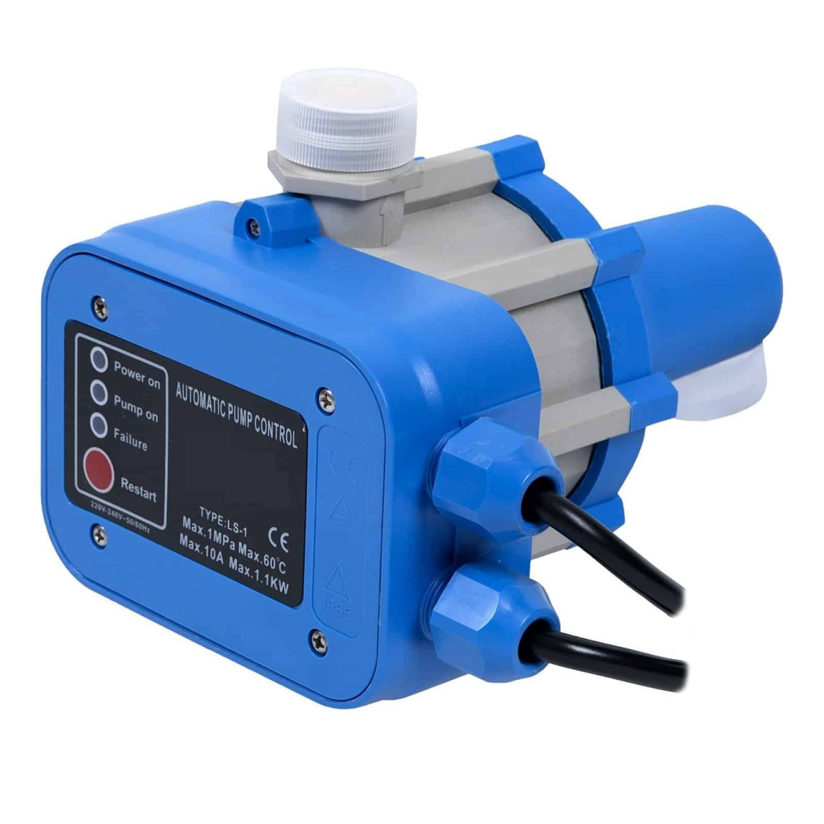 Presostat electronic pentru pompe apa 1.1 kW, curent max 10A, model 2024