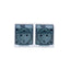 Priza dubla cu capac transparent, 16A/250V, IP44, rezistenta la apa