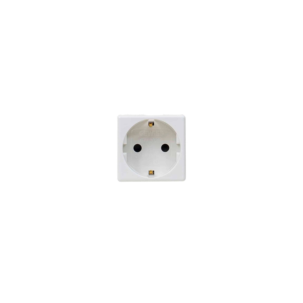 Priza modulara cu 2 module, 16A, 250V, compatibila sistem modular