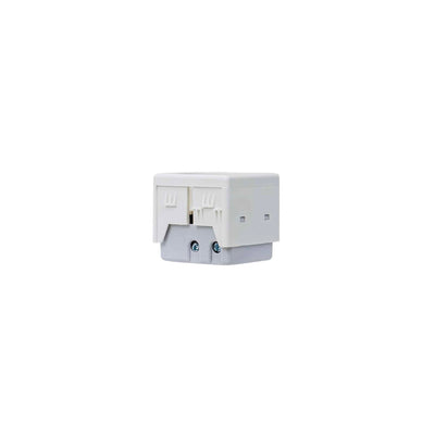 Priza modulara cu 2 module, 16A, 250V, compatibila sistem modular
