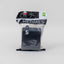 Priza simpla neagra cu capac, 16A/250V, IP44, dimensiuni 65x76x50 mm