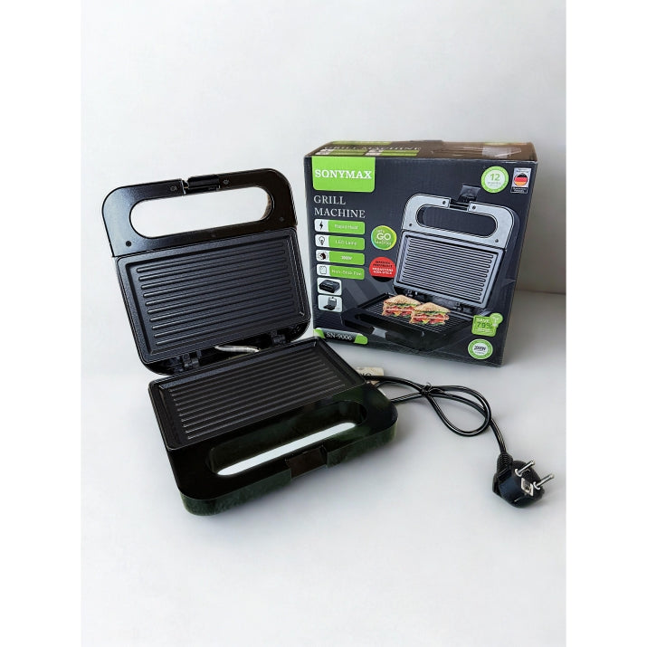 Grill electric Sonymax SN-9006, 2000 W, plăci antiaderente – imagine 1