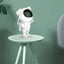 Proiector de stele Astronaut, copii si adulti, LED, Telecomanda, reglare 360º, Alb