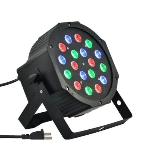 Proiector joc de lumini FOXMAG24, 18 LED, negru