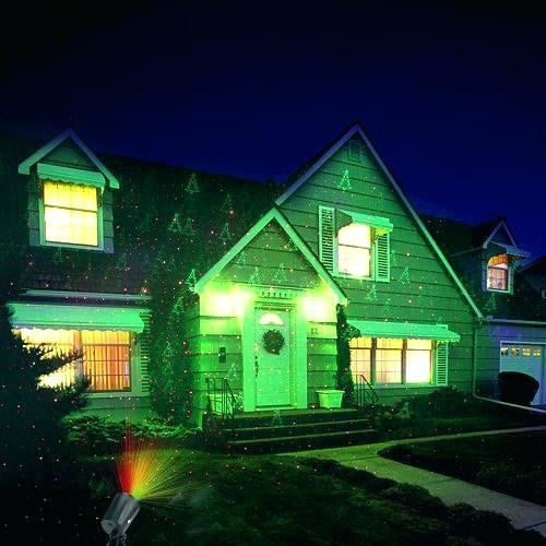 Proiector laser cu efect holografic 3D, Star Shower Laser Magic, 5 Functii lumini , Multicolor