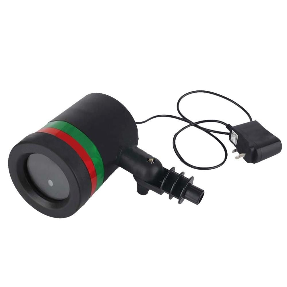 Proiector laser cu jocuri de stelute luminoase, pentru exterior