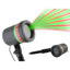 Proiector laser pentru exterior cu lumini rosii si verzi Deliny®, Efecte Lumina 3D, Rezistent La Temperaturi Scazute, Carcasa Negra