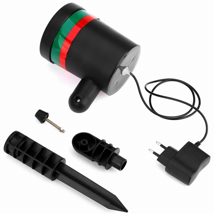 Proiector laser pentru interior sau exterior, puncte rosii si verzi, marca ASHOP