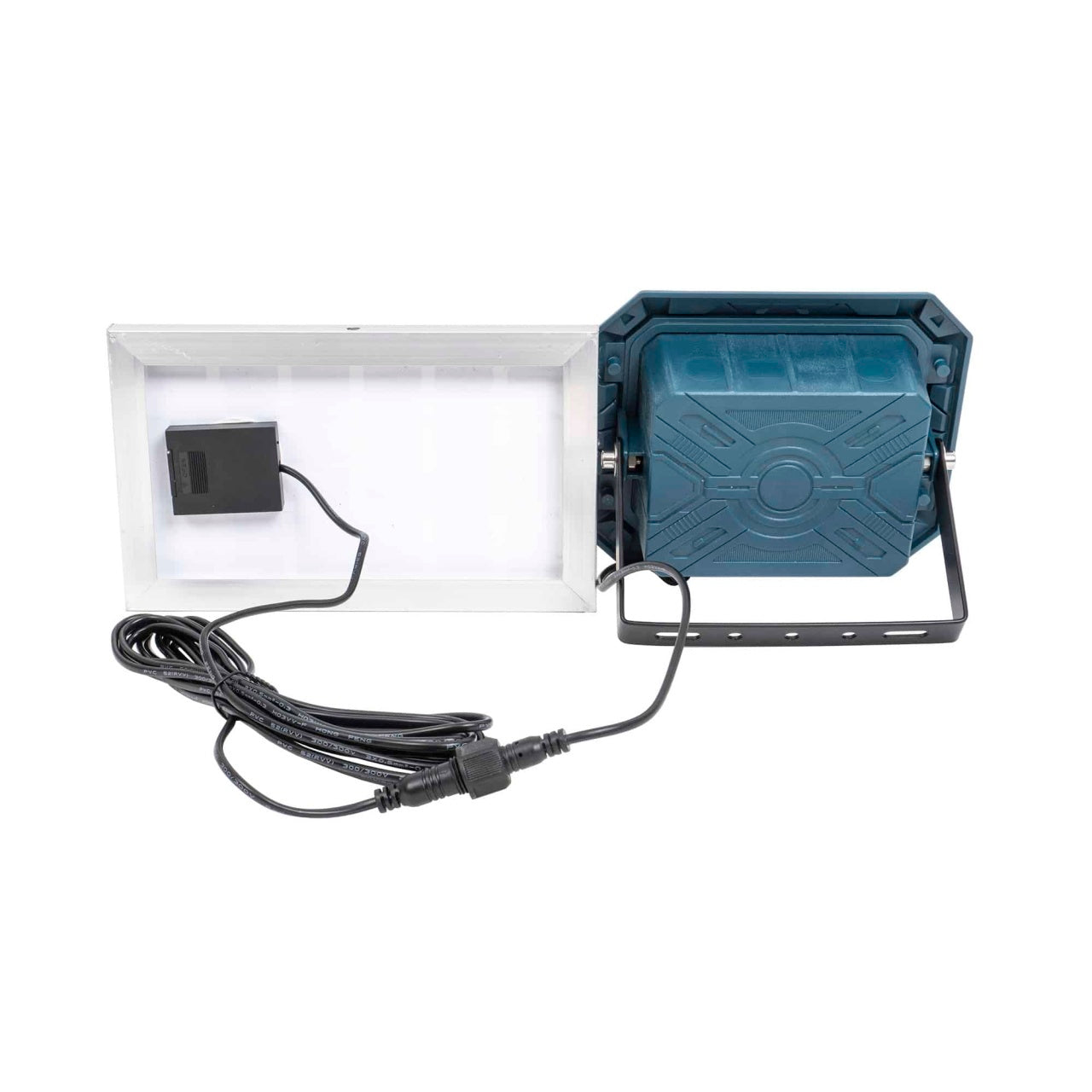 Proiector LED 100W cu incarcare solara si panou separat, telecomanda, IP66