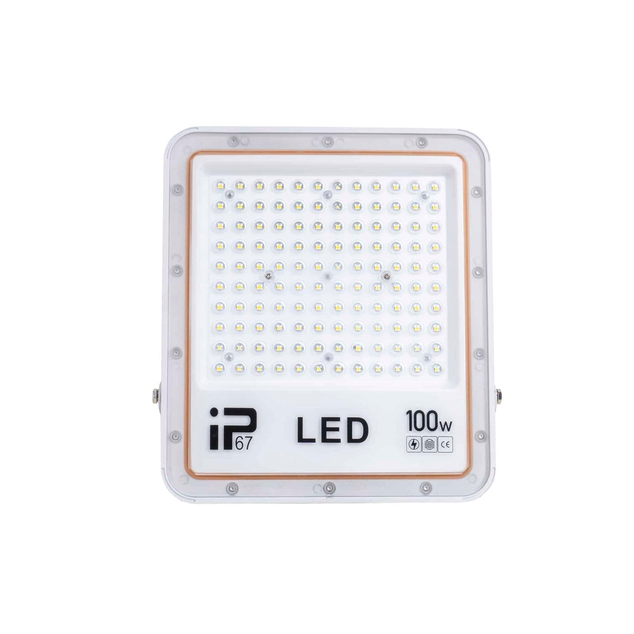 Proiector LED 100W, IP66, lumina alba, rezistent la apa