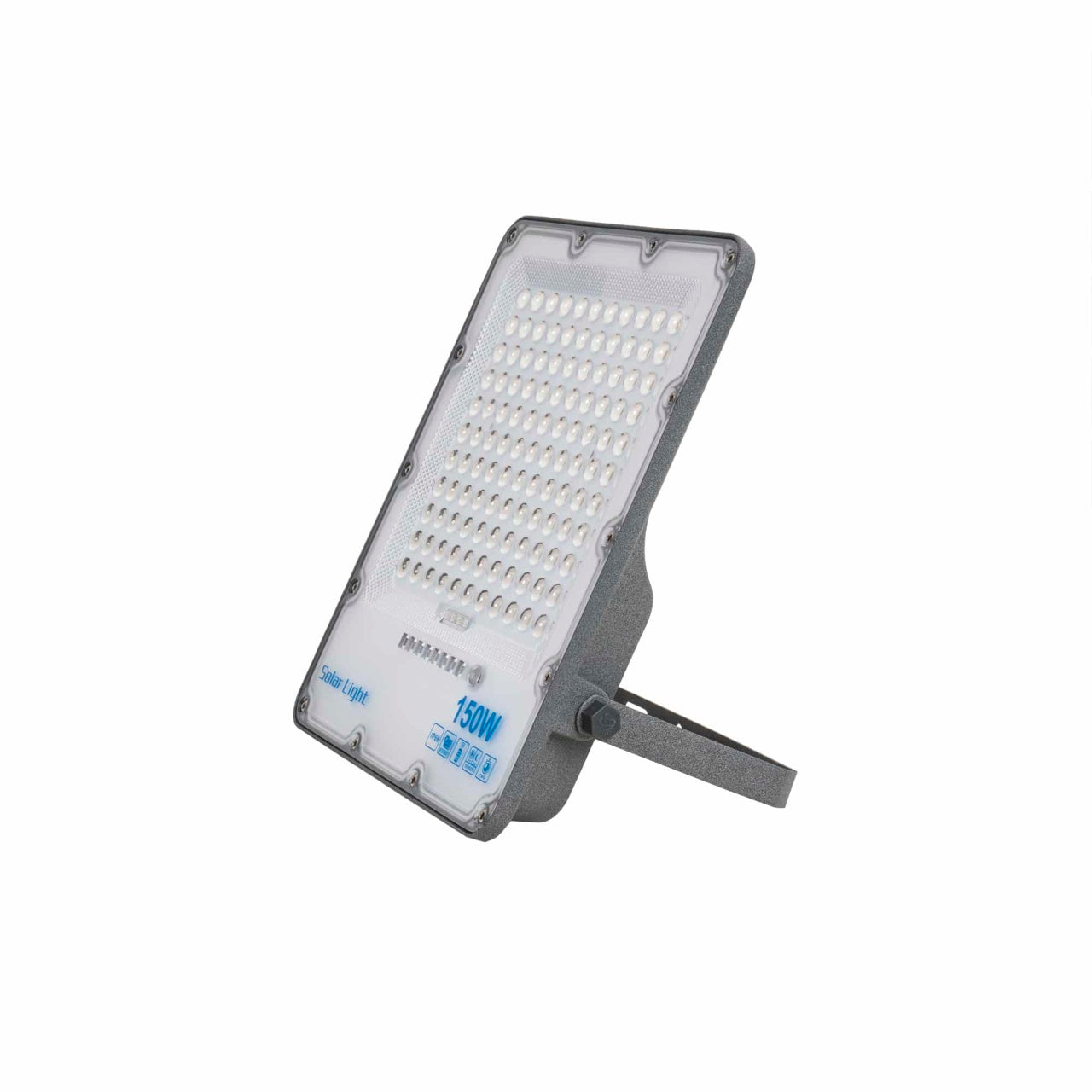Proiector LED 150W cu panou solar separat si telecomanda, IP66 rezistent la apa