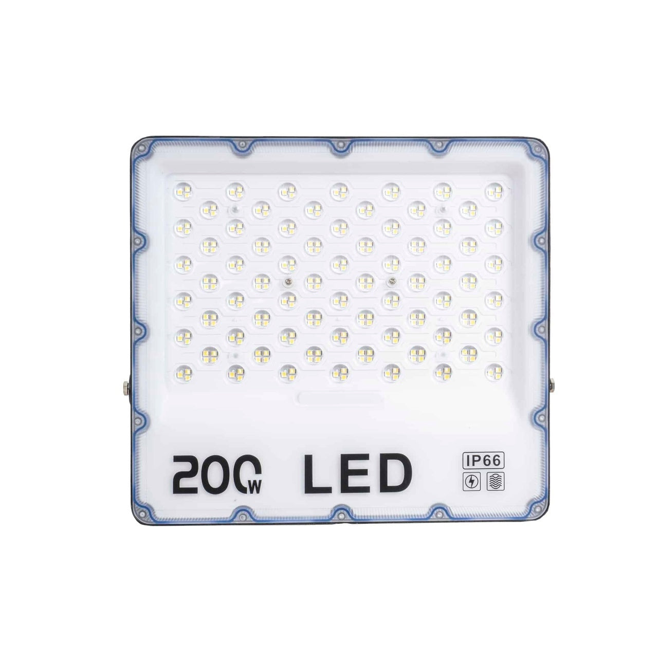 Proiector LED 200W cu grad de protectie IP66, dimensiuni compacte