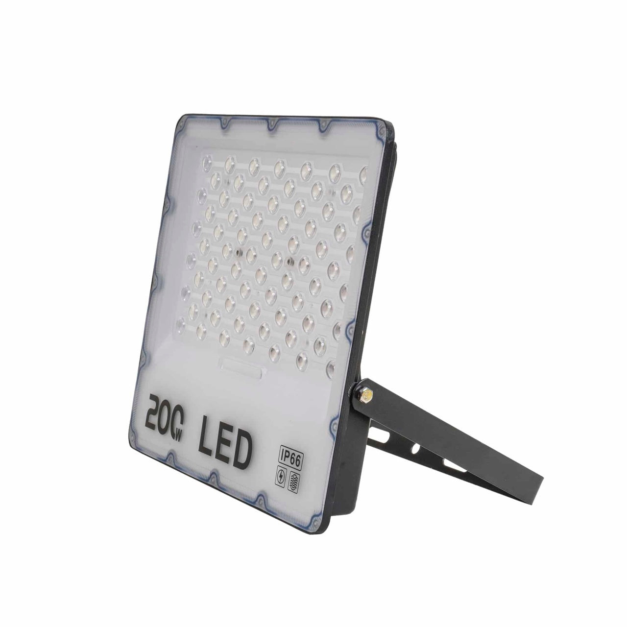 Proiector LED 200W cu grad de protectie IP66, dimensiuni compacte